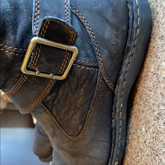 B.O.C. Leather Boots wide calf - Picture 2 of 6